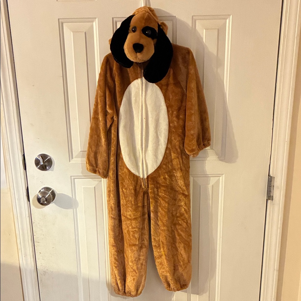 Brown Dog Onesie Costume